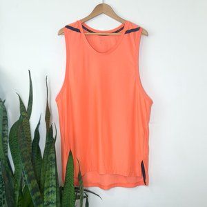 Nike Tech Pack 14 09 11 05 Sleeveless Dri-Fit Tank Orange - AR0198-882 - Size L